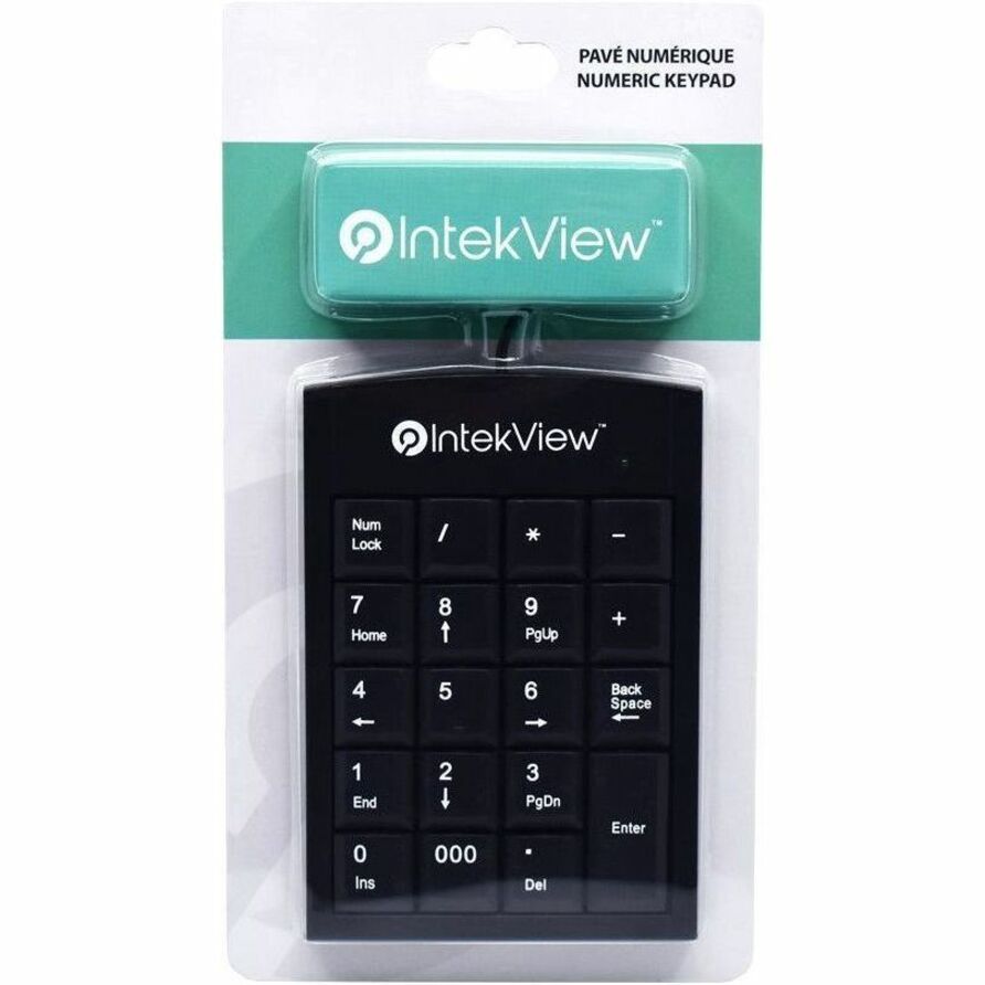 IntekView USB Numeric Keypad - EK012 - EK012