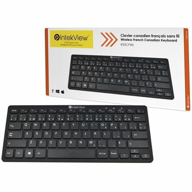 IntekView French Canadian Wireless Keyboard - K95CFWL - K95CFWL