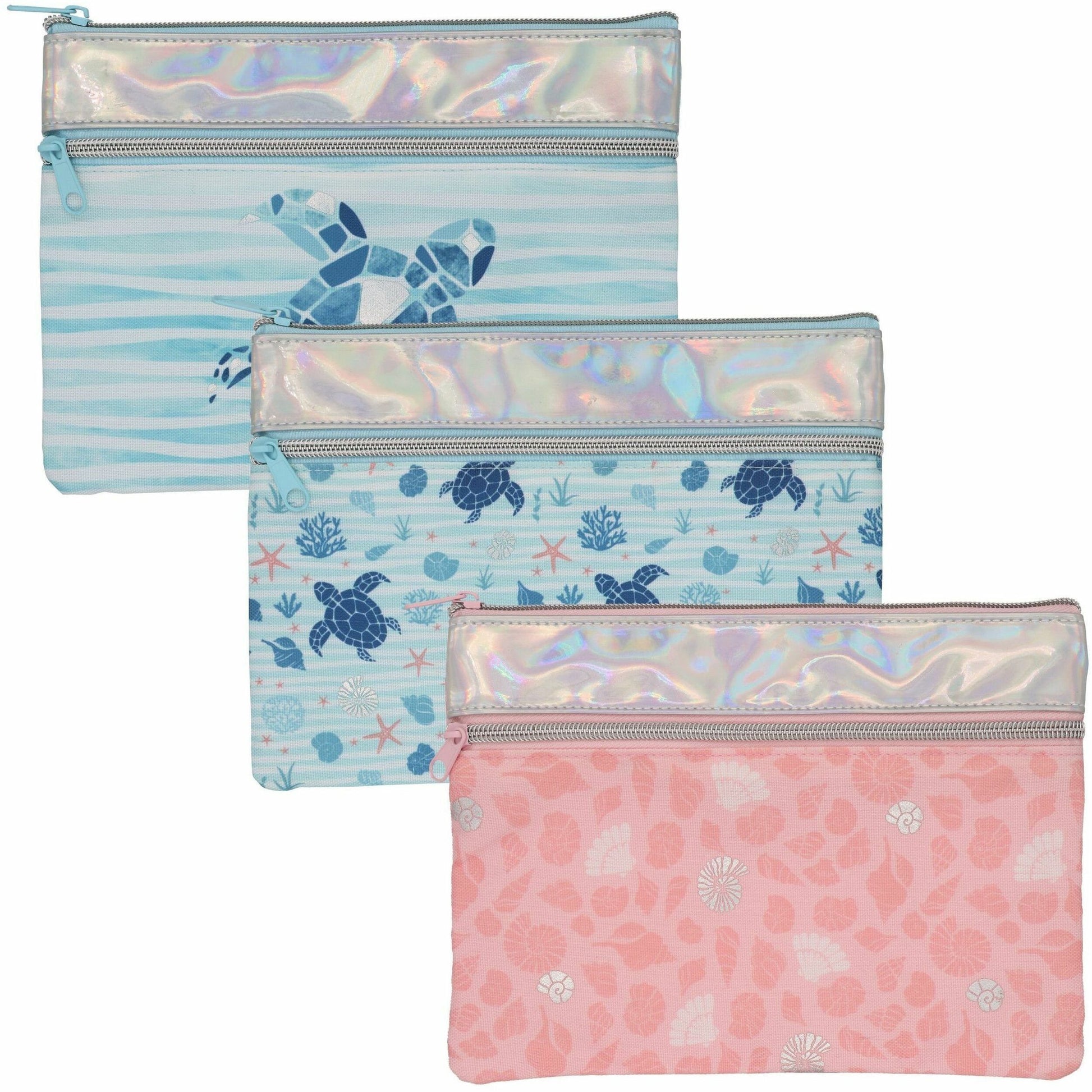 Merangue Iridescent Carrying Case (Pouch) Pencil - Assorted