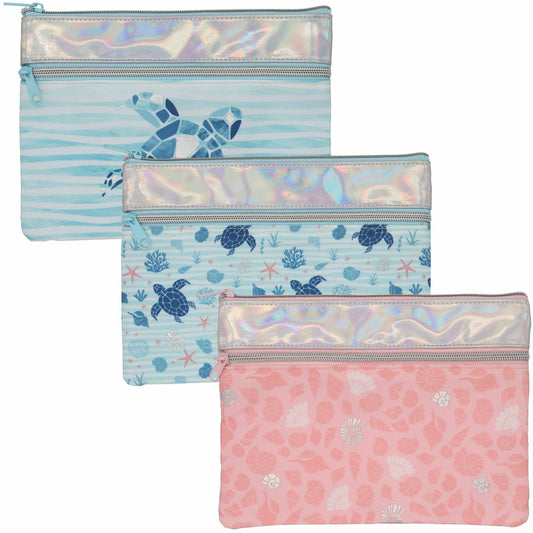 Merangue Iridescent Carrying Case (Pouch) Pencil - Assorted