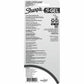 Sharpie S-Gel, White Fashion Barrel, Medium Point (0.7mm) - 2206098