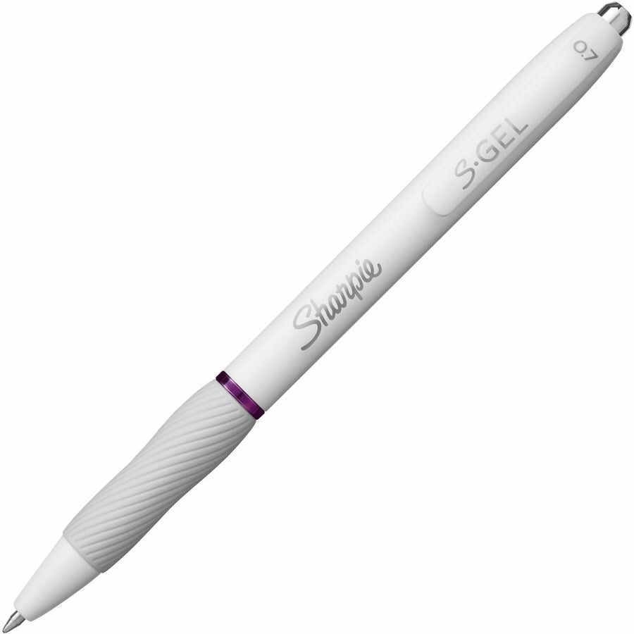 Sharpie S-Gel, White Fashion Barrel, Medium Point (0.7mm) - 2206098