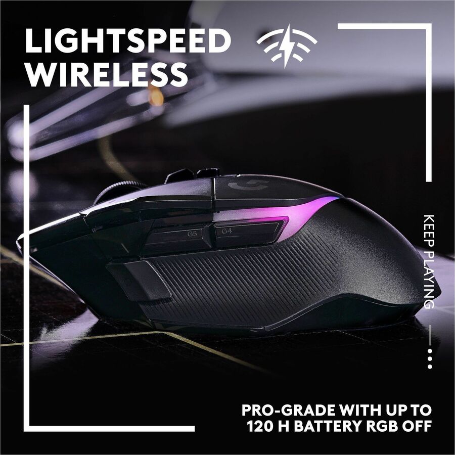 Logitech G G309 LIGHTSPEED Wireless Gaming Mouse with LIGHTFORCE Switches - 910-007197