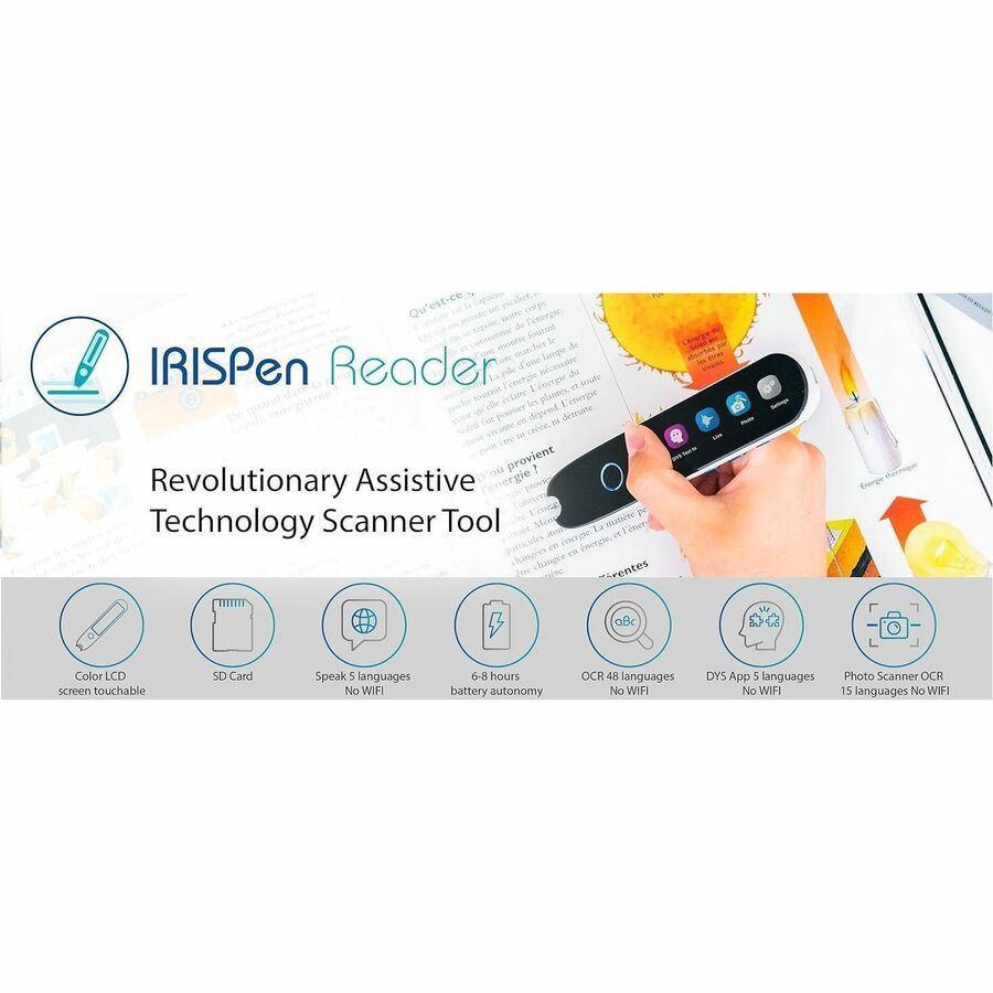 I.R.I.S. IRISPen Reader 8 Pen Scanner - 463244