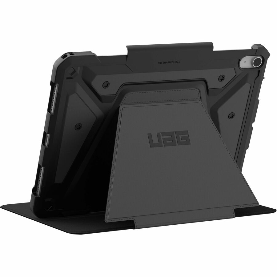Urban Armor Gear Metropolis SE Rugged Carrying Case (Folio) for 11" Apple iPad Air 11 (2024), iPad Air 11 (2025) iPad Air - Black - 124473114040