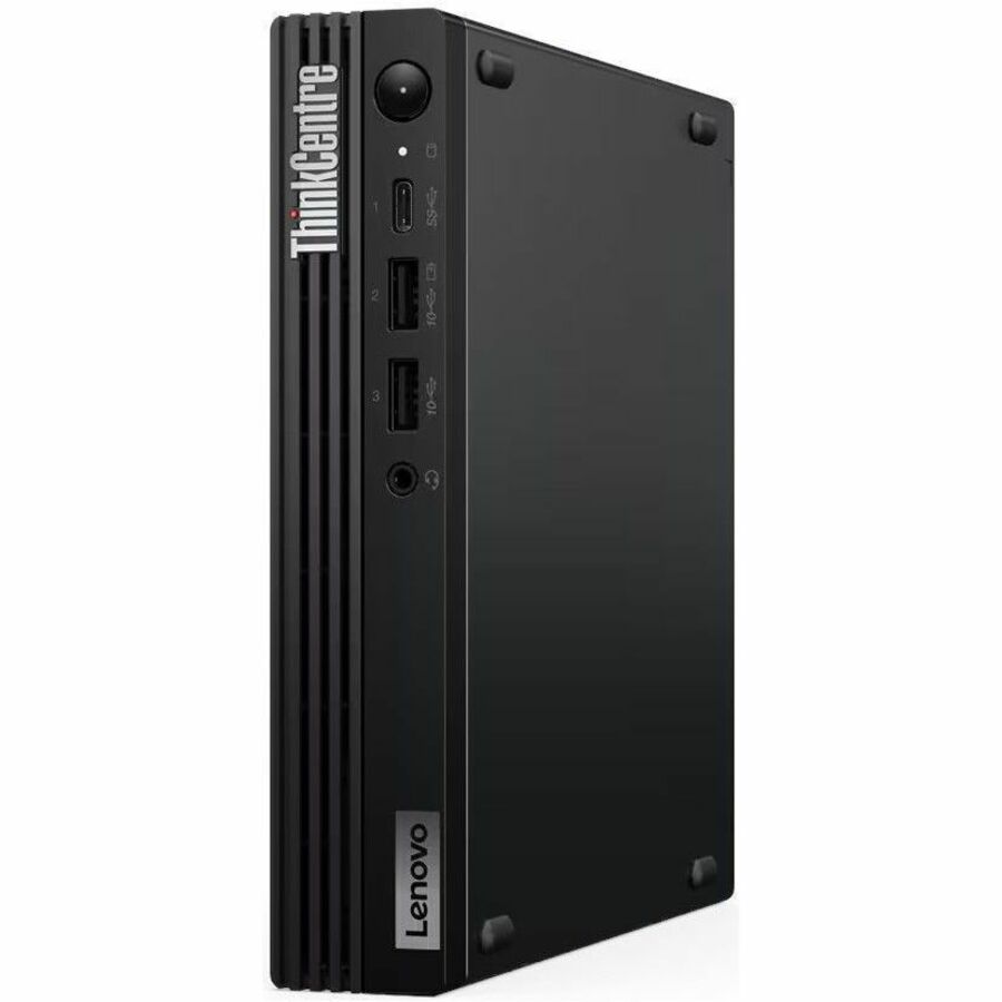 Lenovo ThinkCentre M70q Gen 5 12TD001SUS Desktop Computer - Intel Core i7 14th Gen i7-14700T - vPro Technology - 32 GB - 1 TB SSD - Tiny - Black - 12TD001SUS