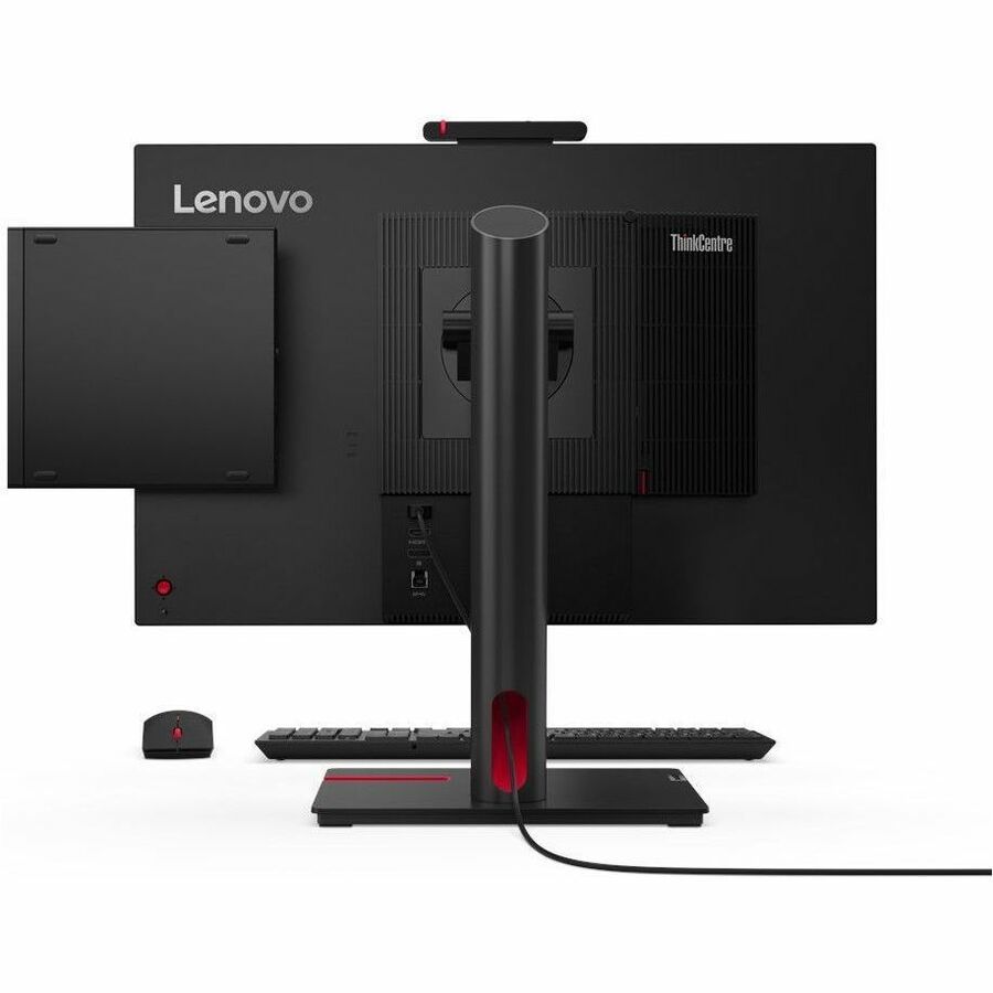 Lenovo ThinkCentre M70q Gen 5 12TD001SUS Desktop Computer - Intel Core i7 14th Gen i7-14700T - vPro Technology - 32 GB - 1 TB SSD - Tiny - Black - 12TD001SUS