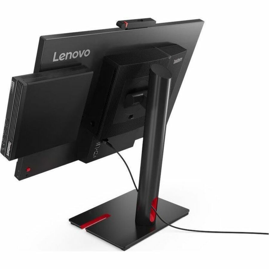 Lenovo ThinkCentre M70q Gen 5 12TD001SUS Desktop Computer - Intel Core i7 14th Gen i7-14700T - vPro Technology - 32 GB - 1 TB SSD - Tiny - Black - 12TD001SUS