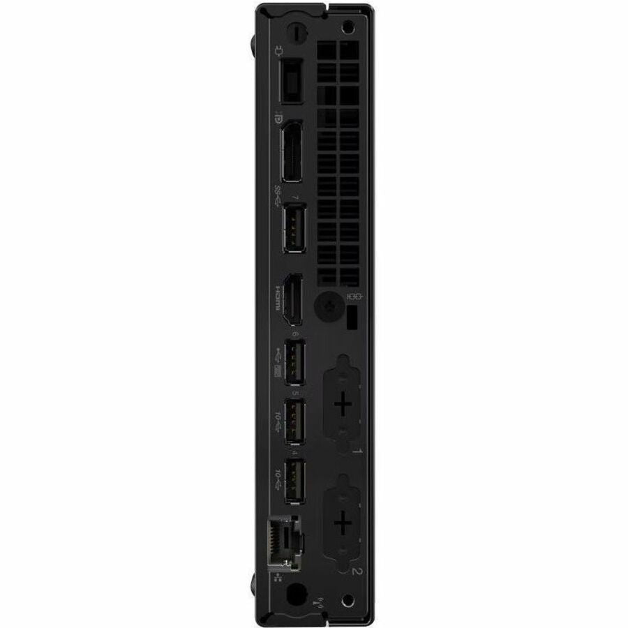 Lenovo ThinkCentre M70q Gen 5 12TD001SUS Desktop Computer - Intel Core i7 14th Gen i7-14700T - vPro Technology - 32 GB - 1 TB SSD - Tiny - Black - 12TD001SUS