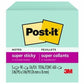 Post-it&reg; Super Sticky Notes 654-5SSMT, 3 in x 3 in (76 mm x 76 mm)