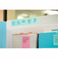 Post-it&reg; Super Sticky Notes, 3 in x 3 in, Aqua Wave, 5 Pads/Pack, 90 Sheets/Pad - 654-5SSWA