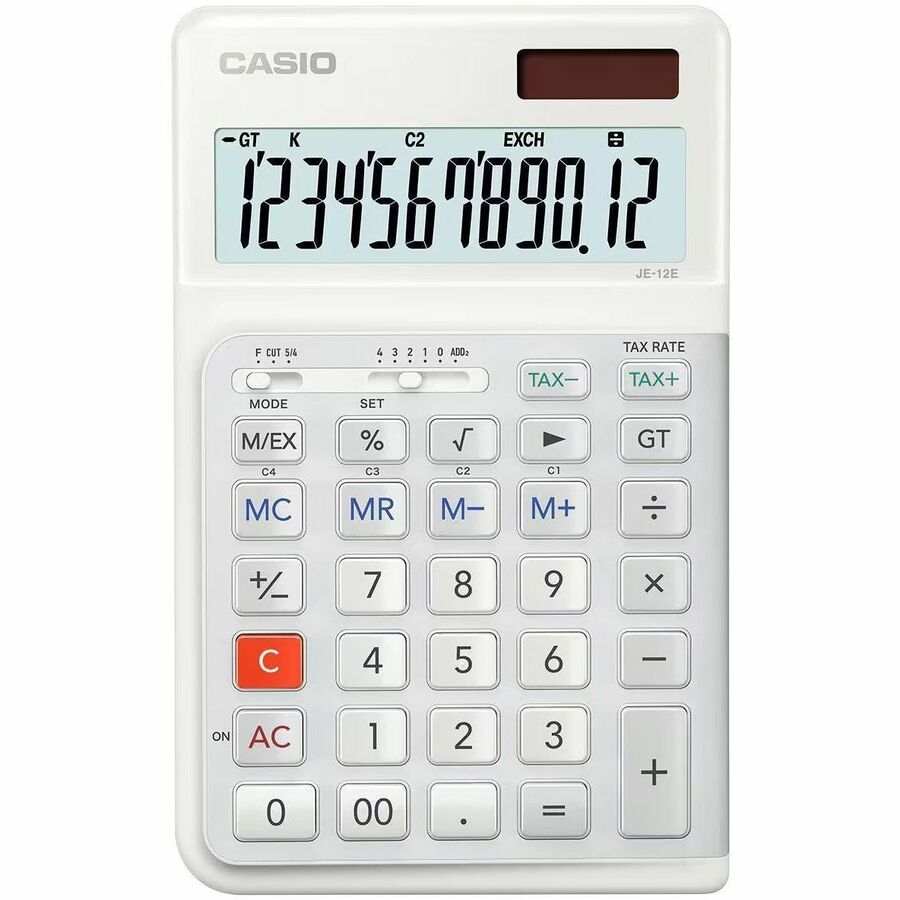 Casio Simple Calculator - JE-12E-WE