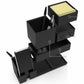 Bostitch Konnect Stackable Desk Organizer + Power Station, 4-Piece, Black - KT2-BASEKIT1-BLK