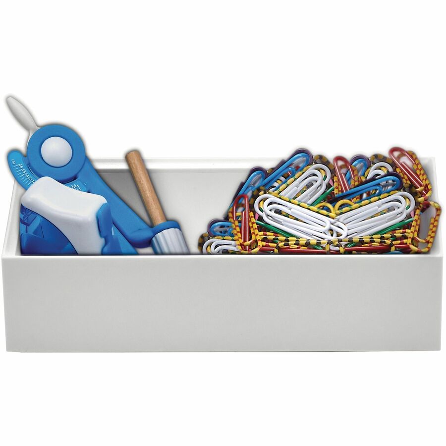 Bostitch Konnect Stackable Accessory Tray, White - KT2-WDCUP-WHT