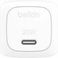 Belkin BoostCharge Cubic USB-C Wall Charger 20W - WCA009dqWH