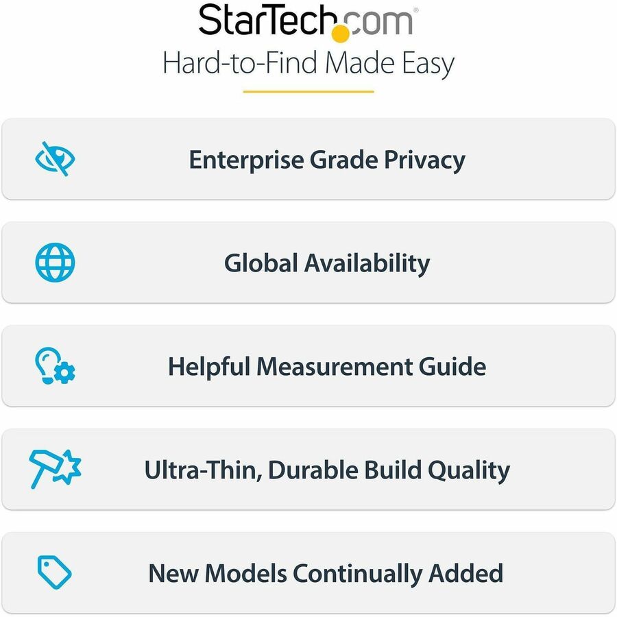 StarTech.com 14-inch 16:10 Flip-Up Privacy Screen with Touch, Anti-Glare Blue Light Filter, Laptop Monitor Screen Protector - 14L61-PRIVACY-SCREEN