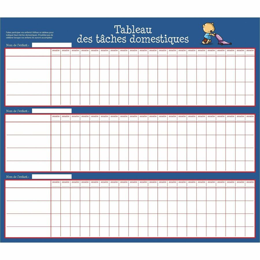 Mead MotherWord Ultimate Family Magnetic Calendar (16 Months), 18" x 13-1/2" , French - MWFFT12826