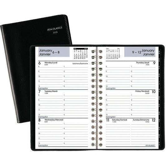 AGENDA WEEKLY+INDEX 3.75X6BIL