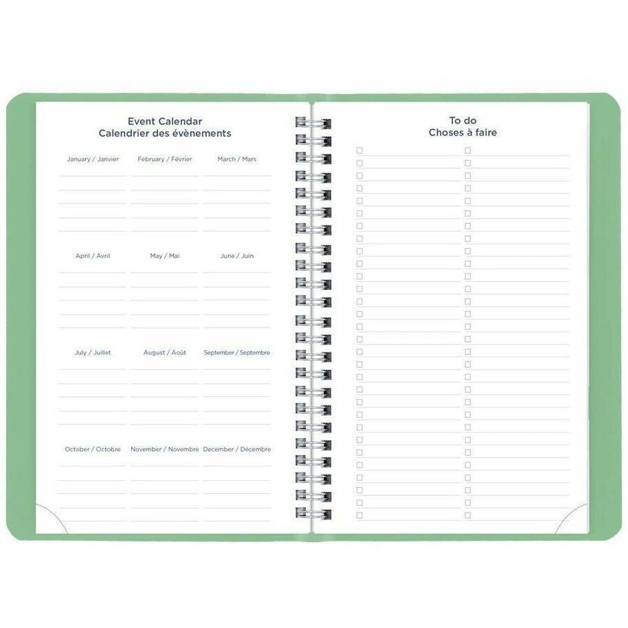 Blueline Academic Weekly Planner Fashion 2026-2027, Bilingual - CA101BF.03