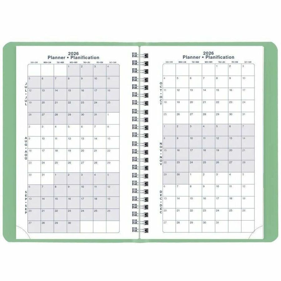 Blueline Academic Weekly Planner Fashion 2026-2027, Bilingual - CA101BF.03