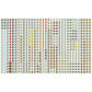Mead MotherWord Ultimate Family Magnetic Calendar (16 Months), 18" x 13-1/2" , English - MWFCT12826
