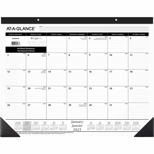 CALEN.DESKPAD MONTH.22X17 BIL