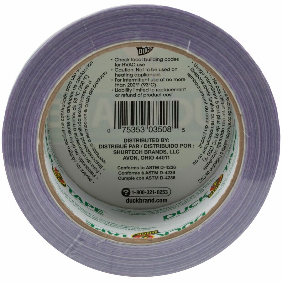Duck Duct Tape - Purple, 1.88 in. x 20 yd. - 283138