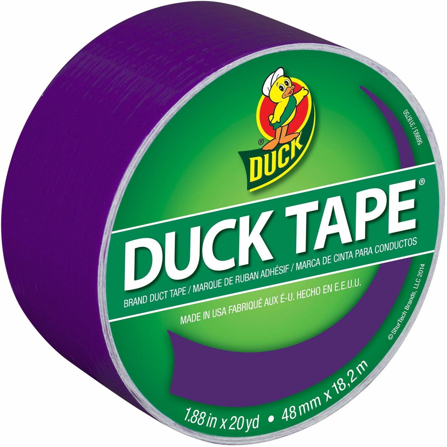 Duck Duct Tape - Purple, 1.88 in. x 20 yd.