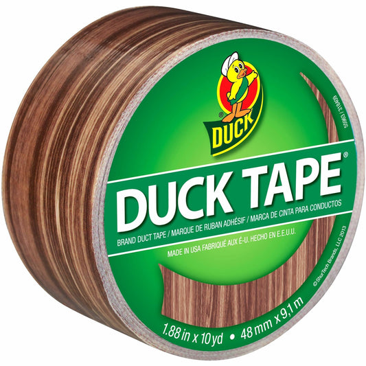 Duck Duct Tape - Wood Grain, 1.88 in. x 10 yd.