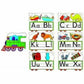 Roylco French/English Manuscript Alphabet Train