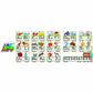 Roylco French/English Manuscript Alphabet Train - R4916