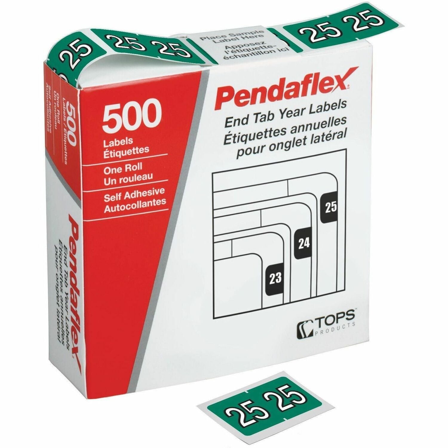 Pendaflex File Folder Label