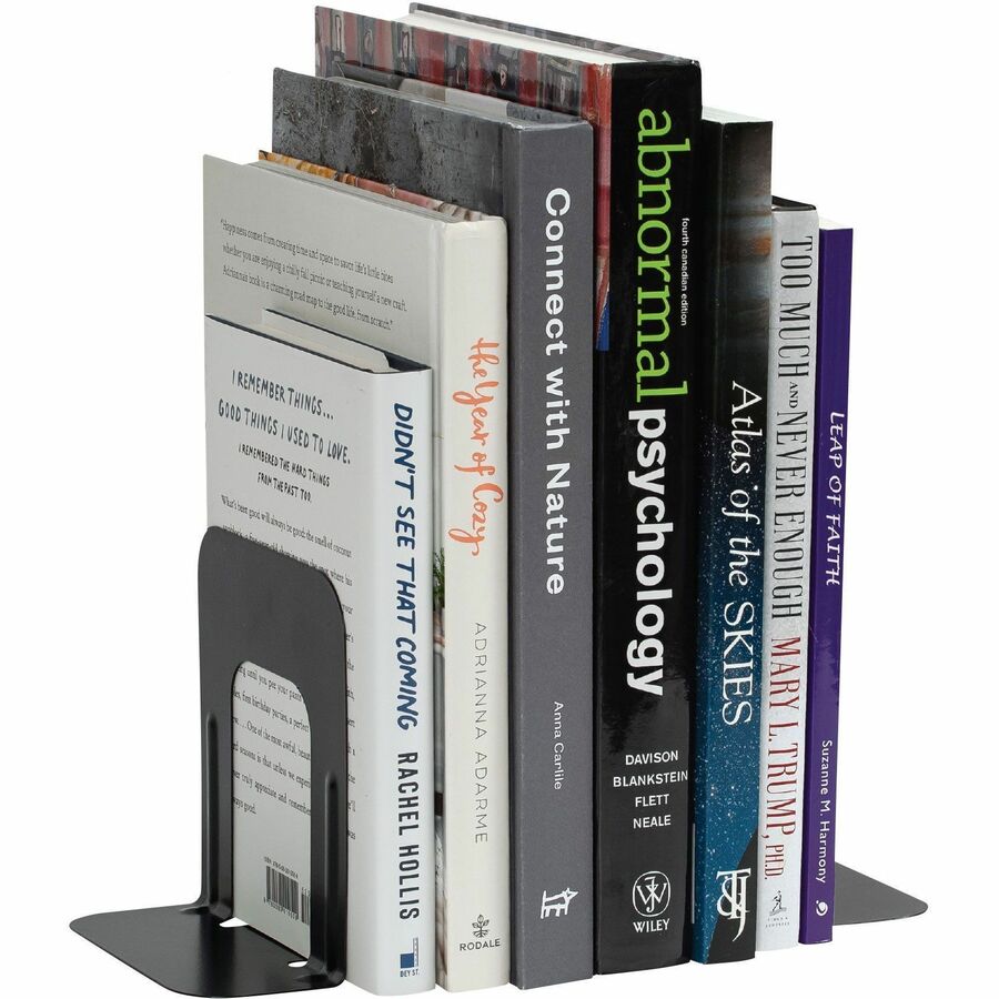 Merangue Metal Bookends, Non-Skid, 5" - 1025-0510-00-000