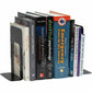 Merangue Metal Bookends, Non-Skid, 9" - 1025-0520-00-000