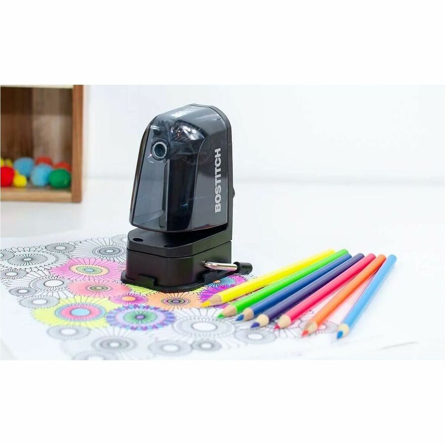 Bostitch Multi-mount Manual Pencil Sharpener - MPS2-BLK