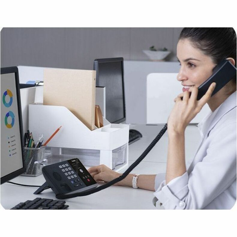 Yealink MP54 E2 IP Phone - Corded - Corded/Cordless - Bluetooth, Wi-Fi - Wall Mountable, Desktop - Classic Gray - MP54-E2-TEAMS