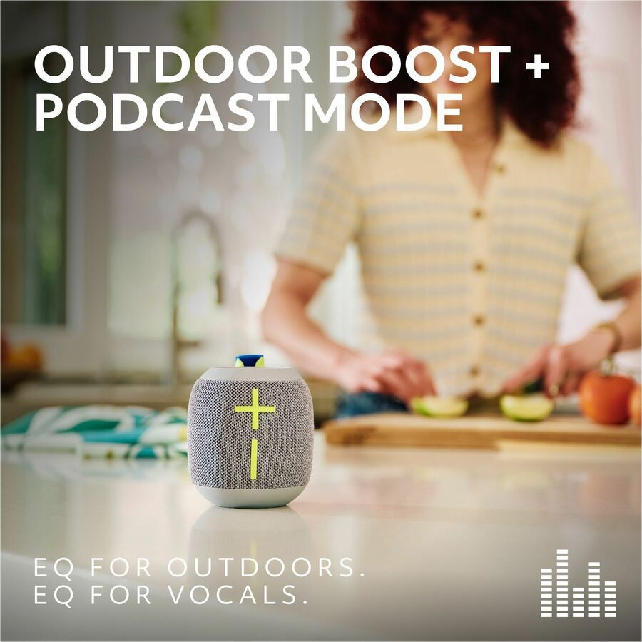 Ultimate Ears WONDERBOOM 4 Portable Bluetooth Speaker System - Active Black - 984-001876