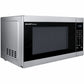 Sharp SMC1162KSC Carousel Countertop Microwave Oven 1.1 c.u. ft. 900W Stainless Steel - SMC1162KSC
