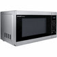Sharp SMC1162KSC Carousel Countertop Microwave Oven 1.1 c.u. ft. 900W Stainless Steel - SMC1162KSC
