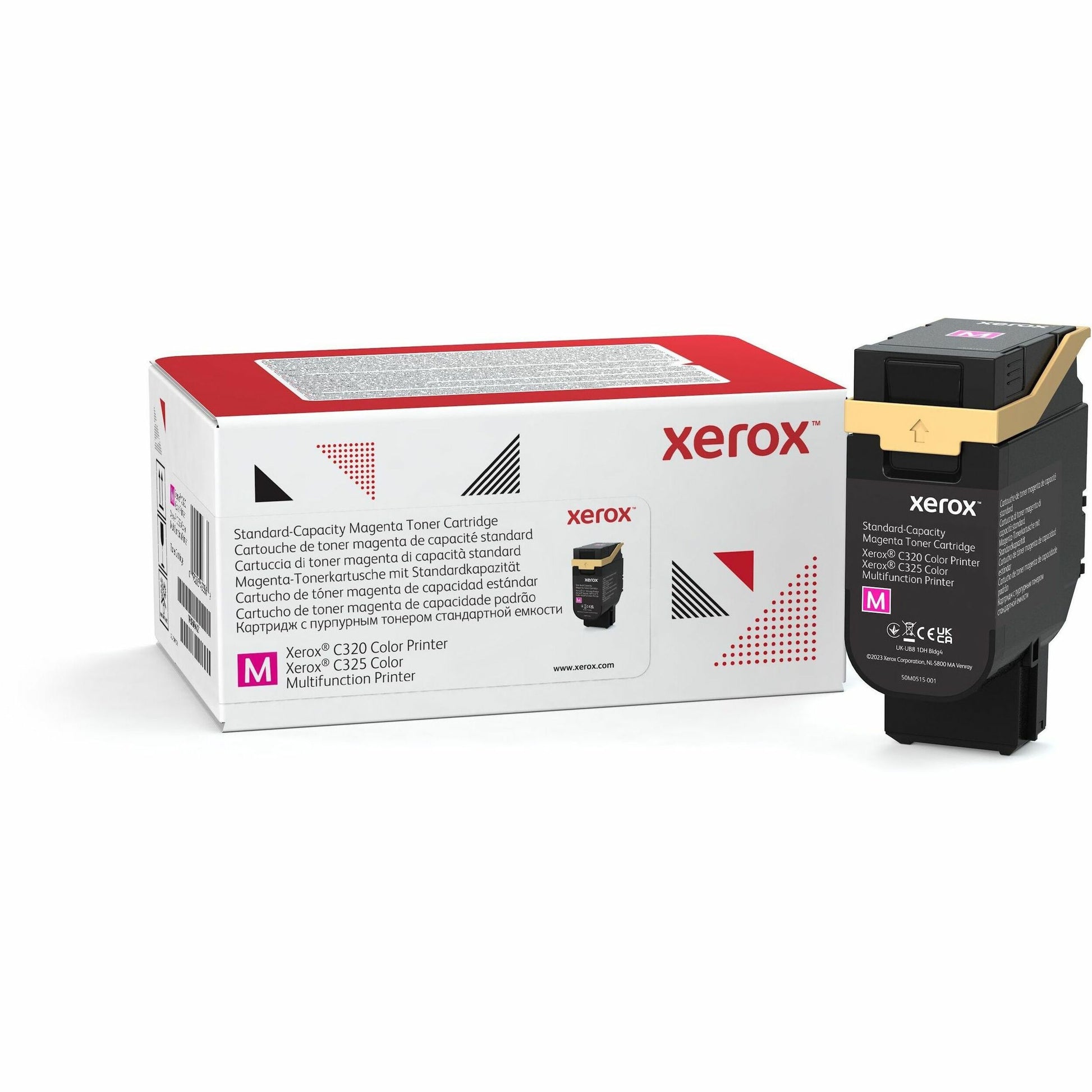 Xerox Original Standard Yield Laser Toner Cartridge - Magenta - 1 Each