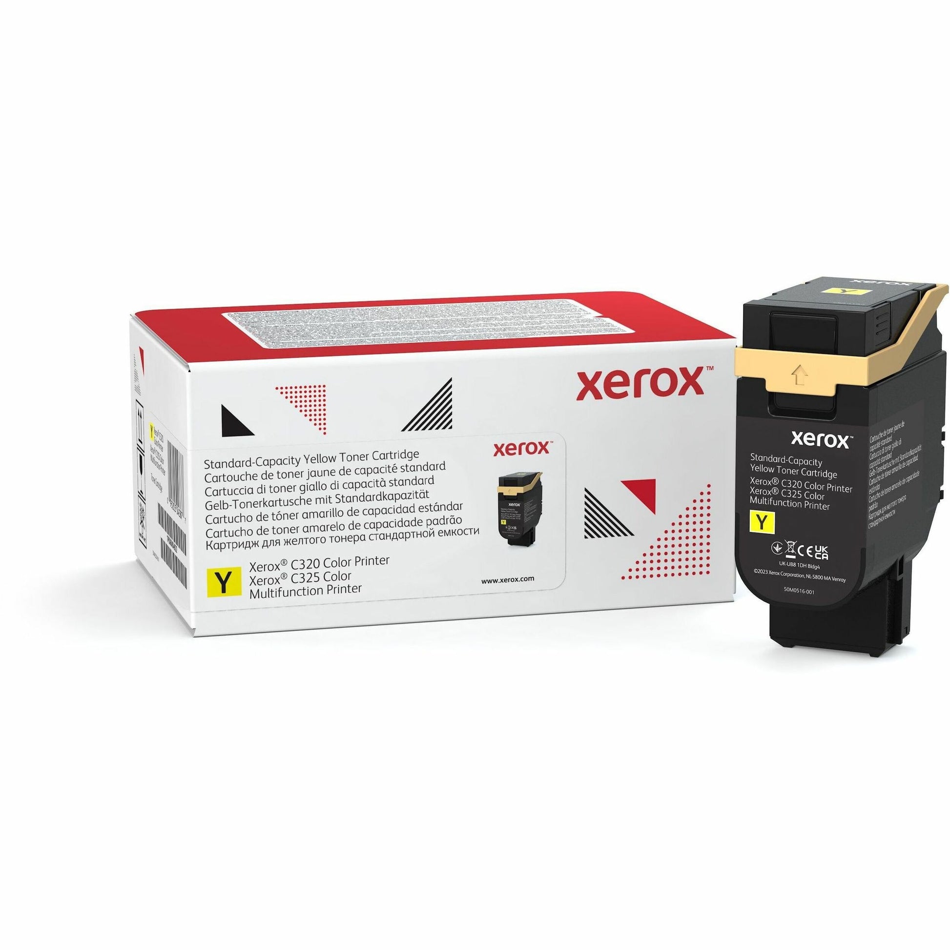 Xerox Original Standard Yield Laser Toner Cartridge - Return Program - Yellow - 1 Each