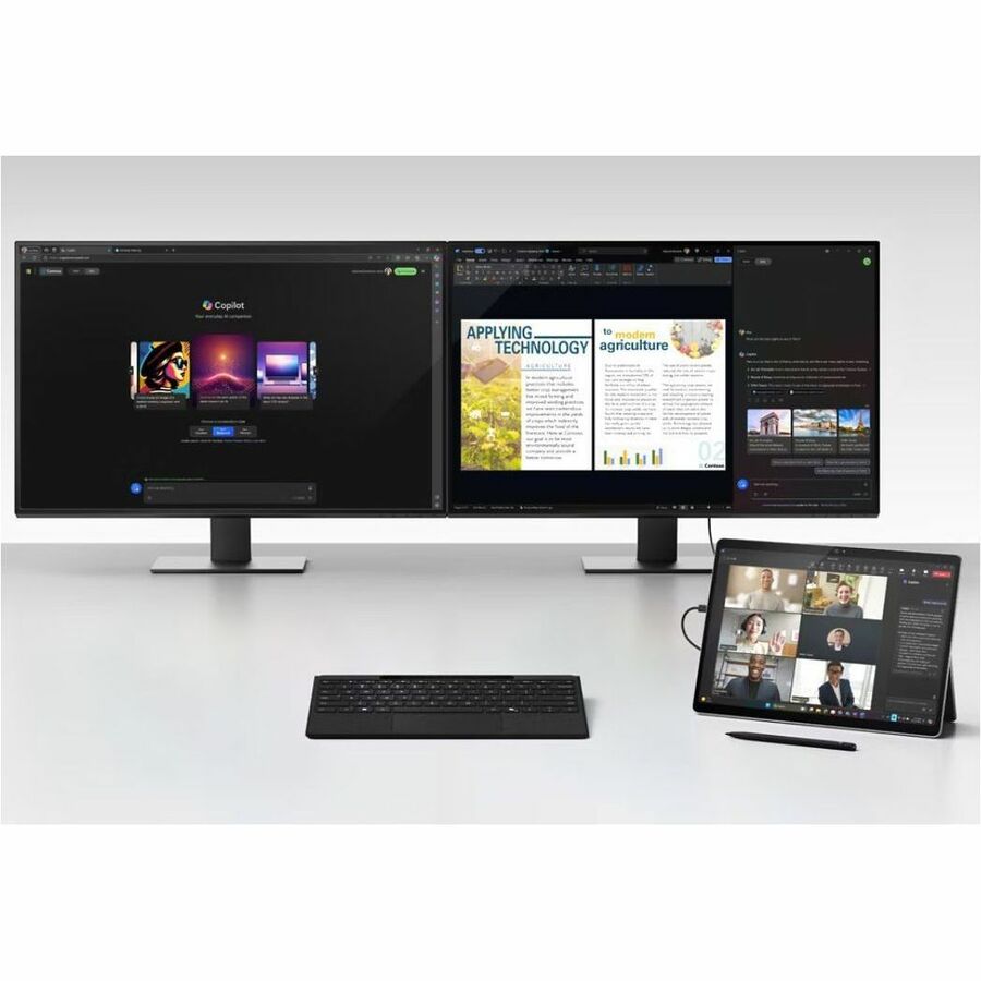 Microsoft Surface Pro 11 Copilot+ PC Tablet - 13" - Qualcomm Snapdragon X Elite - 16 GB - 512 GB SSD - Windows 11 - 5G - Platinum - 1 Each - ZFB-00001