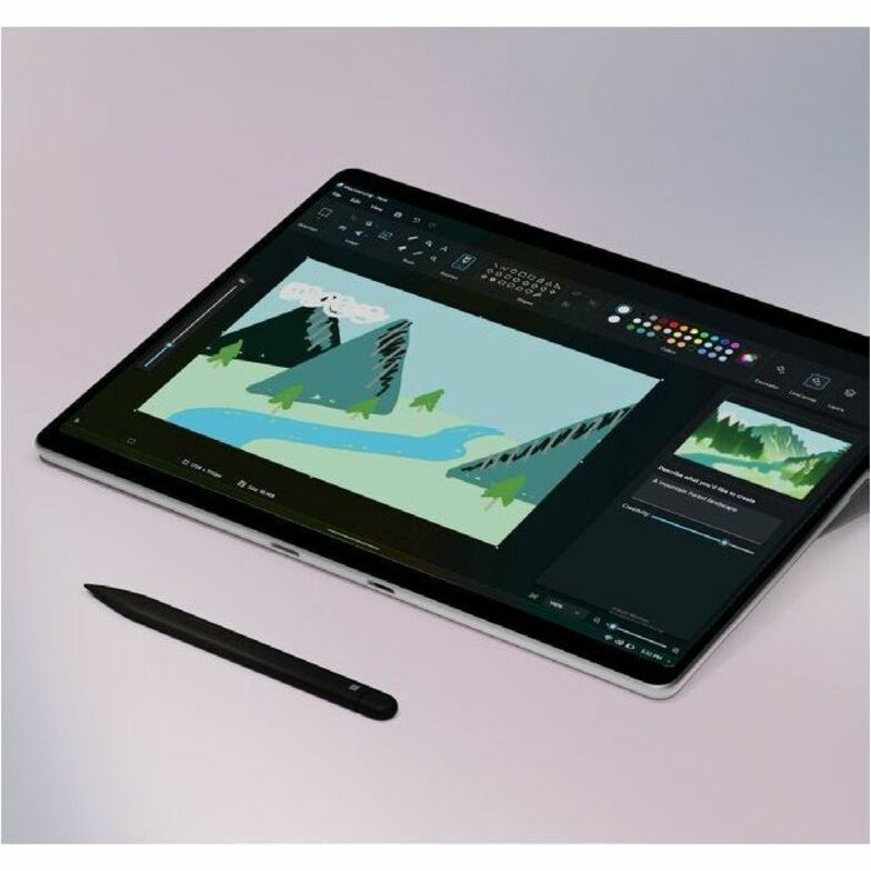 Microsoft Surface Pro 11 Copilot+ PC Tablet - 13" - Qualcomm Snapdragon X Elite - 16 GB - 512 GB SSD - Windows 11 - 5G - Platinum - 1 Each - ZFB-00001
