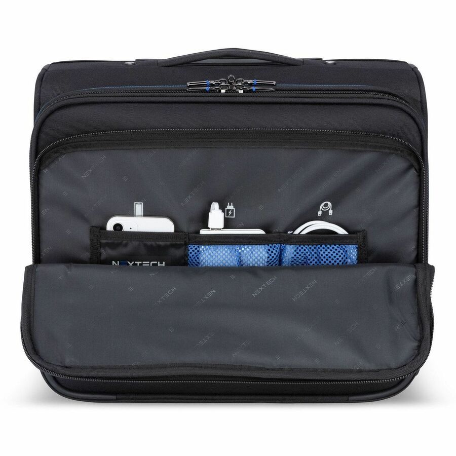 Nextech Carrying Case (Briefcase) for 15.6" Notebook - Black - NXT007 009