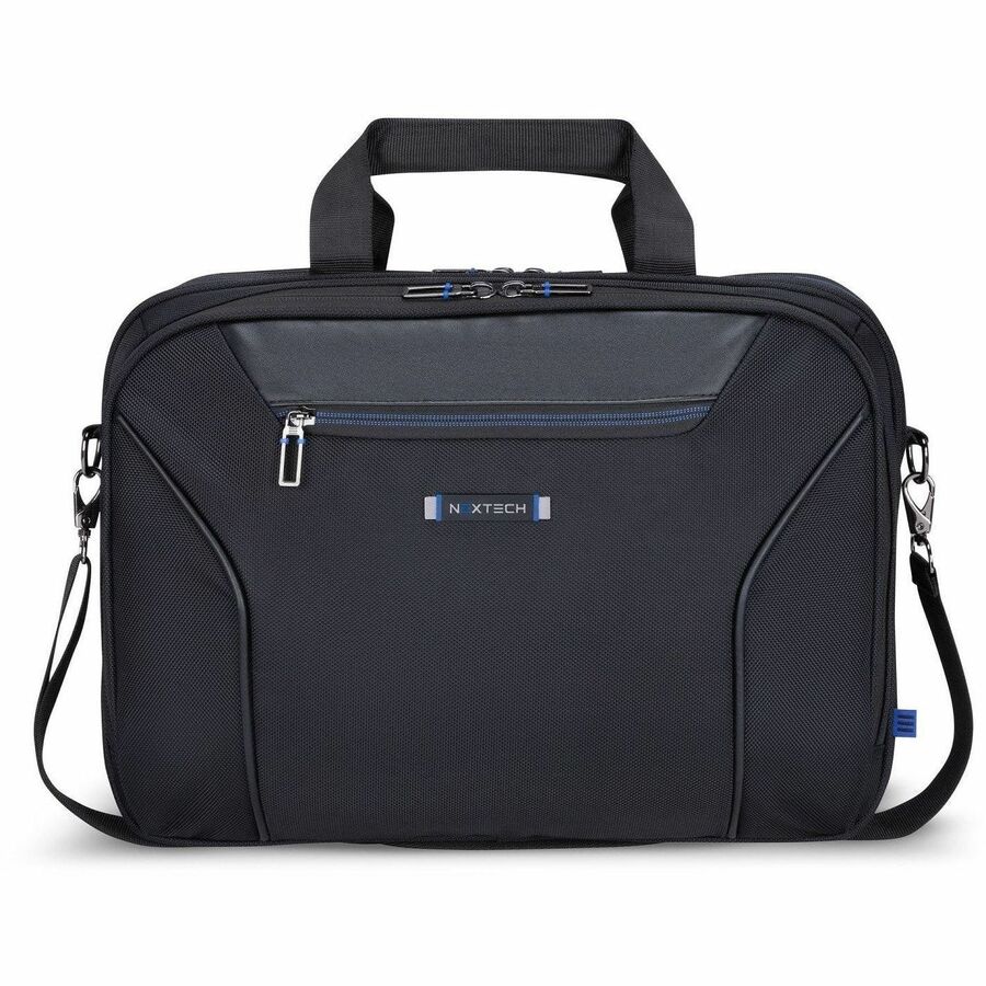 Nextech Carrying Case (Briefcase) for 15.6" Notebook - Black - NXT003 009