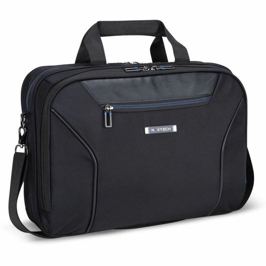 Nextech Carrying Case (Briefcase) for 15.6" Notebook - Black