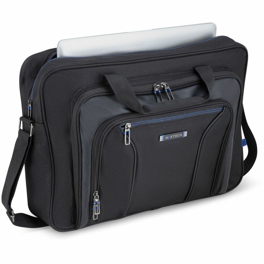 Nextech Carrying Case (Briefcase) for 17.3" Notebook - Black - NXT001 009