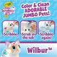 Crayola Scribble Scrubbie Jumbo Pets - Wilbur - 045348