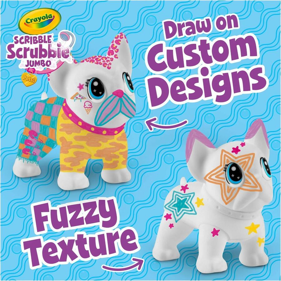 Crayola Scribble Scrubbie Jumbo Pets - Wilbur - 045348