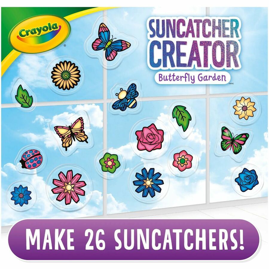 Crayola Suncatcher Creator Butterfly Garden - 747612